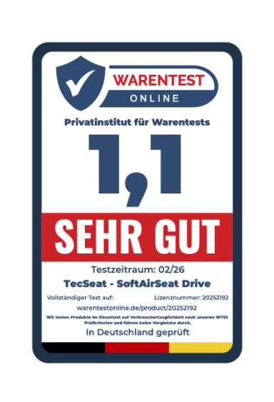 Warentest Online - Note 1,1 - Sehr gut